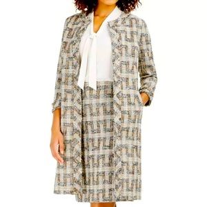 ANNE KLEIN VICUNA JACKET SIZE 8 NWT